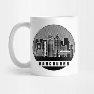 Vancouver Canada Skyline Mug